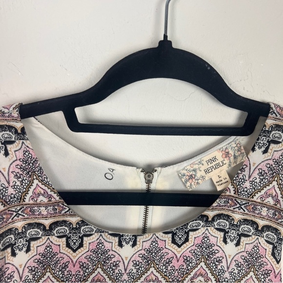 Pink Republic dress shift dress with lining large - Picture 4 of 10